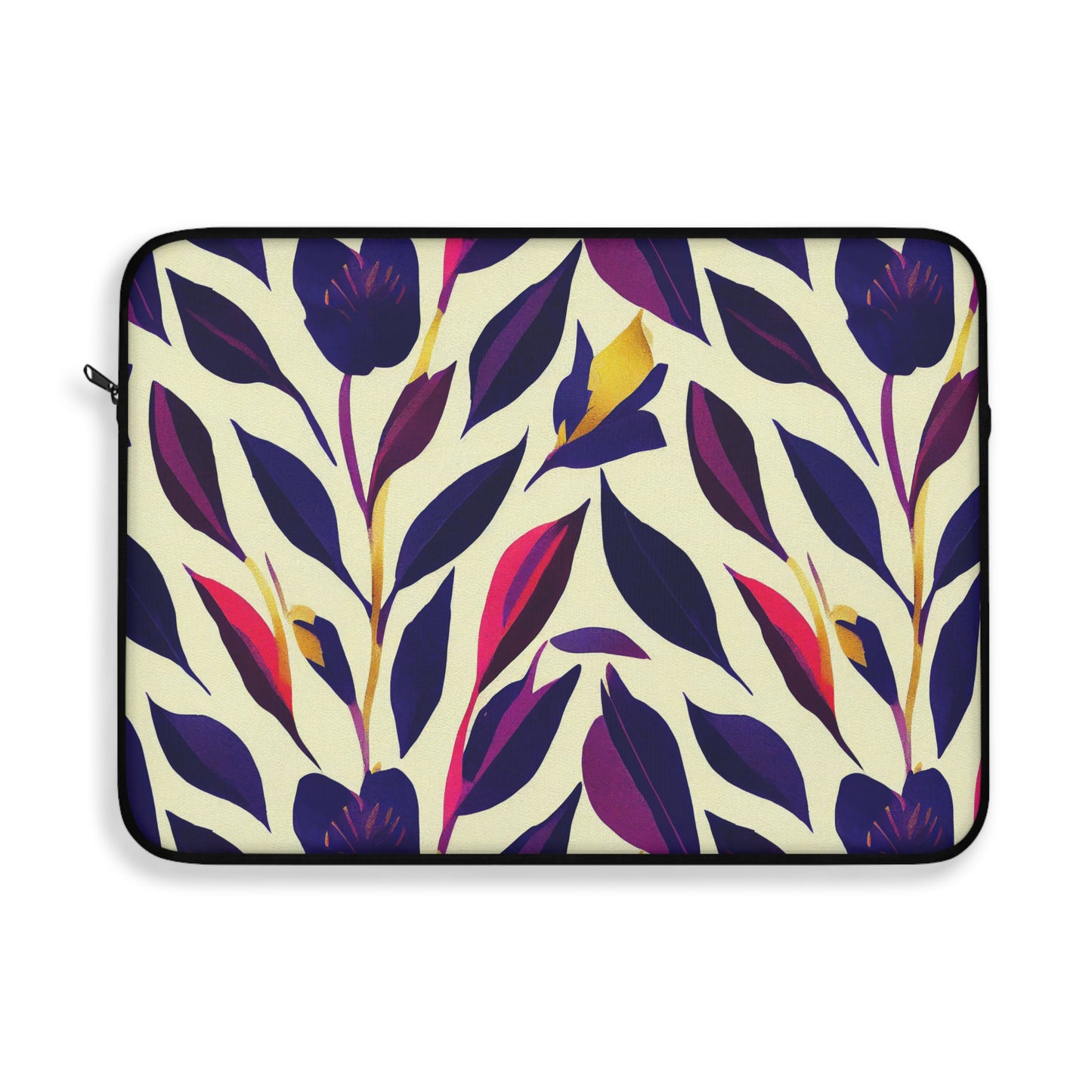 Laptop Sleeve - Violet Flourish Damask