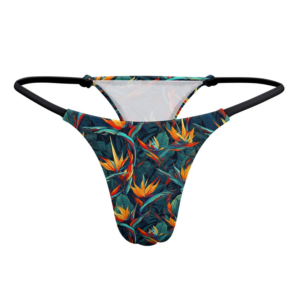 Women's Thin Thong - Bird of Paradise