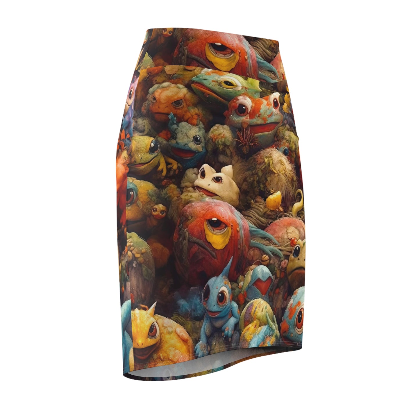 Creepi-Mons - Pencil Skirt