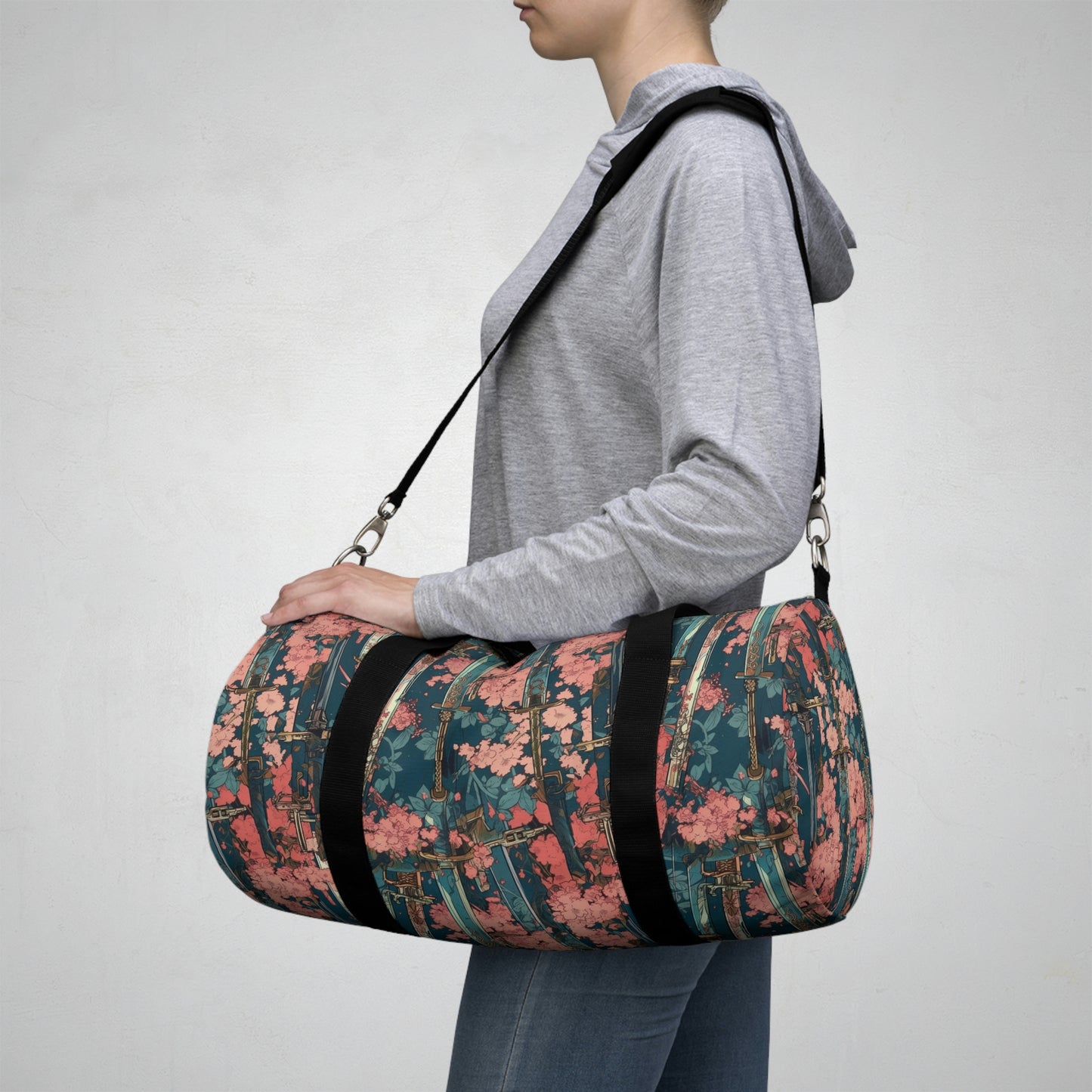 Katanas & Cherry Blossoms - Duffel Bag