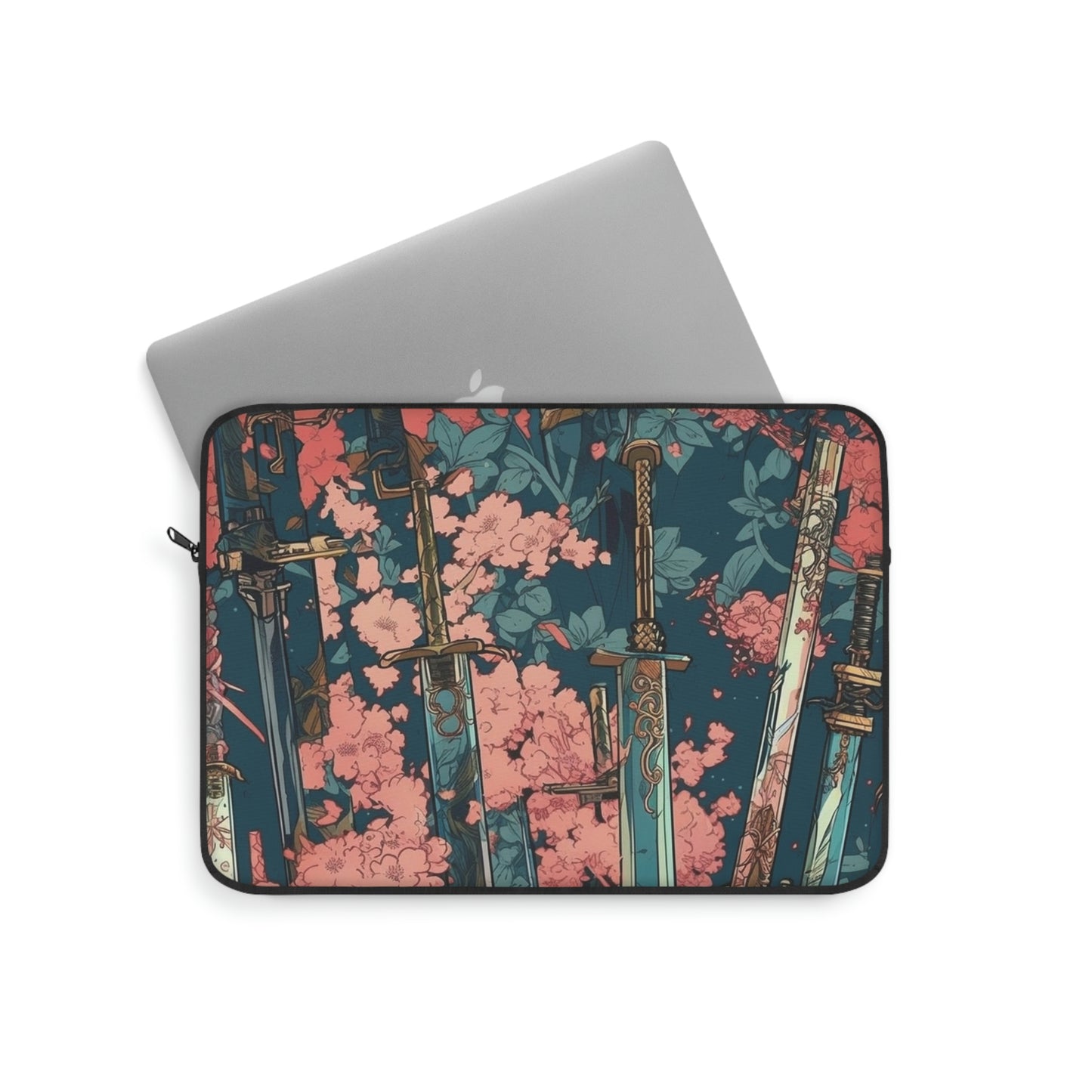 Katanas & Cherry Blossoms - Laptop Sleeve