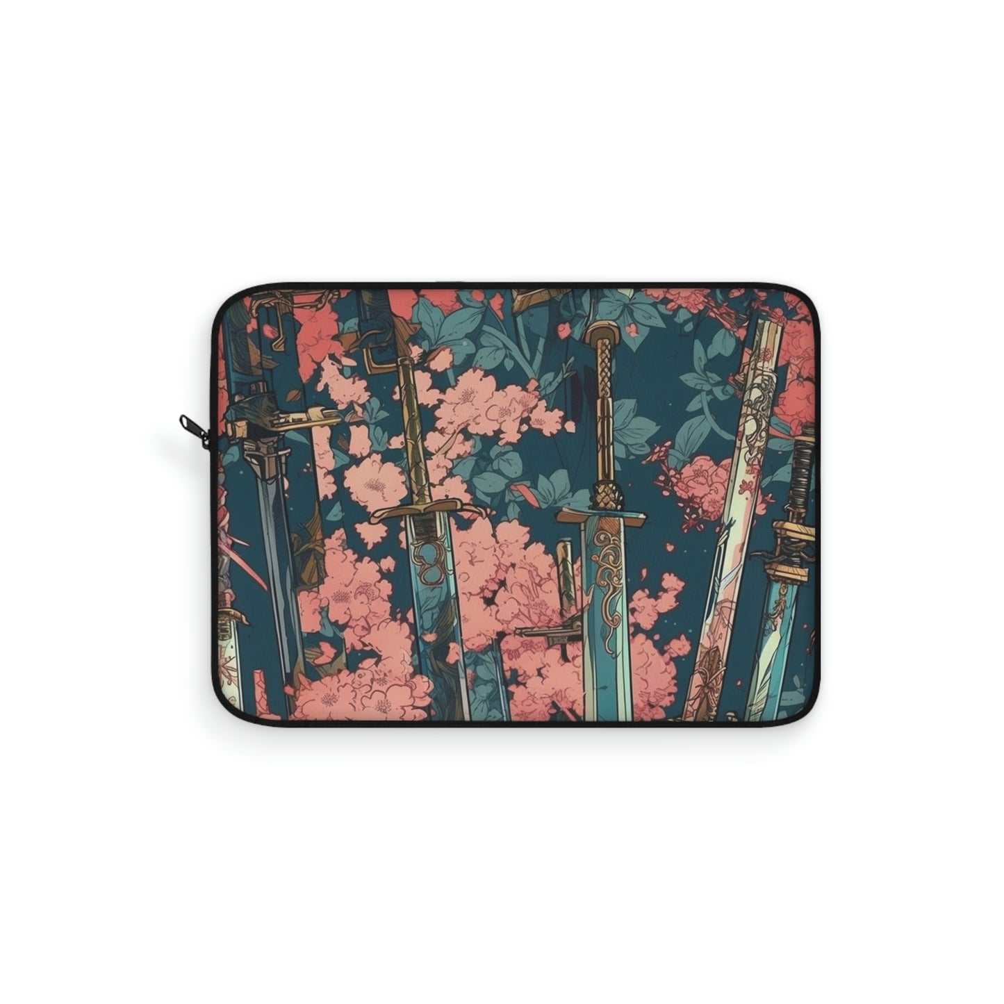 Katanas & Cherry Blossoms - Laptop Sleeve