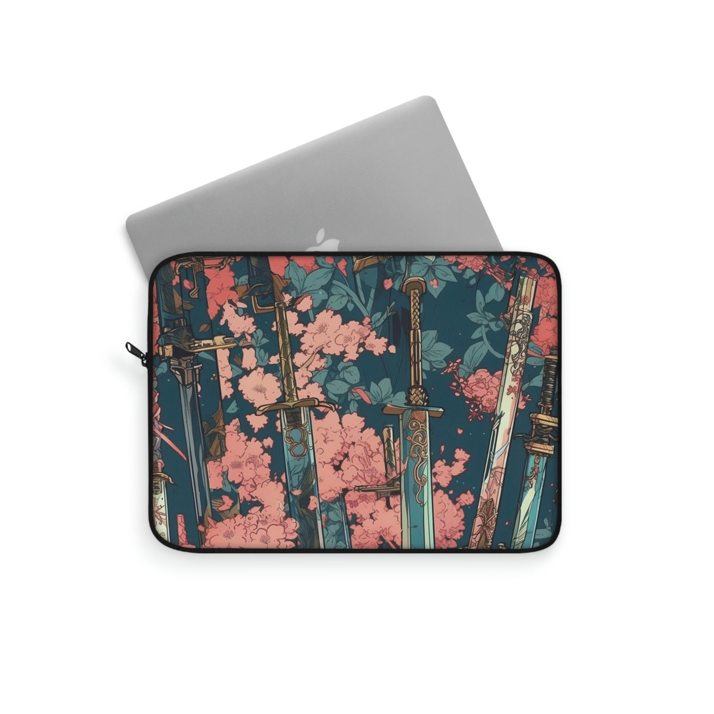 Katanas & Cherry Blossoms - Laptop Sleeve